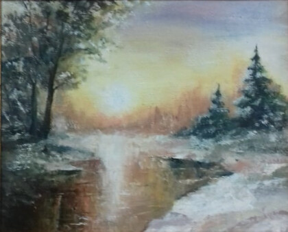 Зимний закат