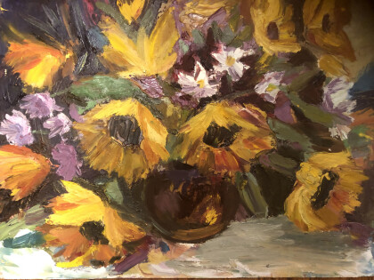 Подсолнухи