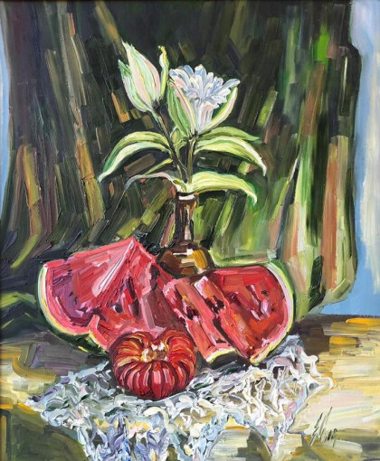 Солнечные дольки арбуза