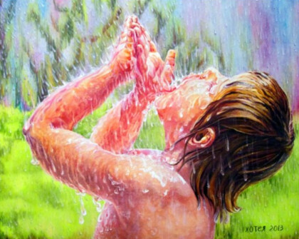 Пьющий дождь