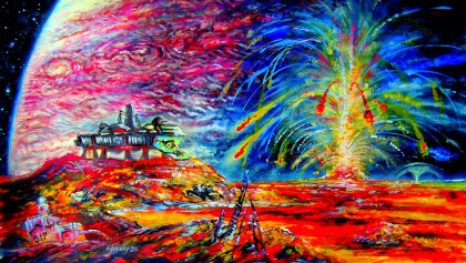 Вулканы Ио.