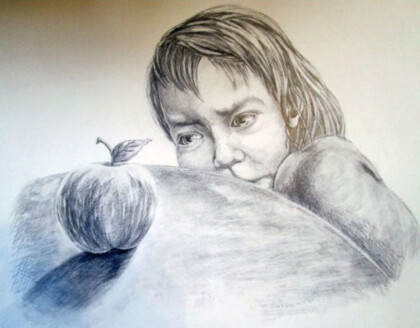 Одно яблоко