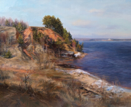 Юрьевец, коровий пляж