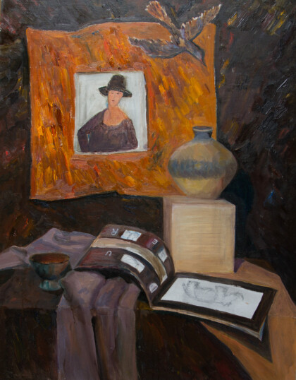 Натюрморт с птицей