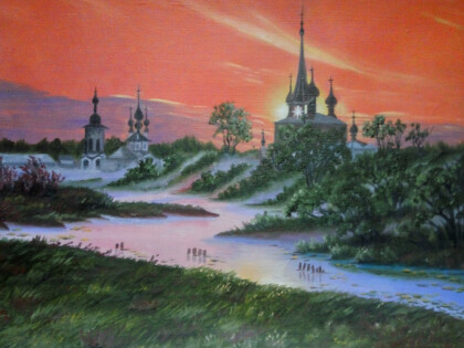 Утро туманное - луч надежды.