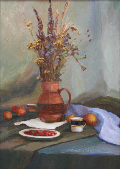 Натюрморт с полевыми цветами