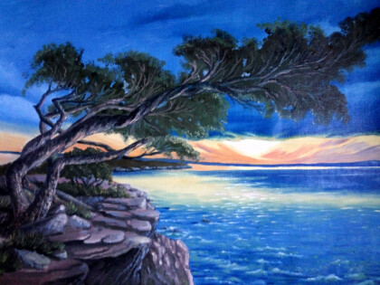 Морской берег.