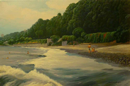 Море штормит