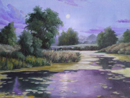 Вечерний пейзаж.