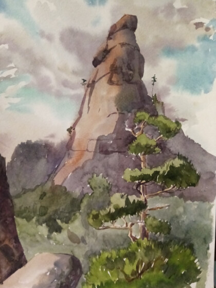 Гора Окжетпес