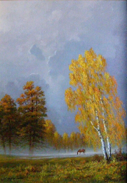 Уж небо осенью дышало...