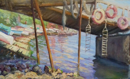 Лодочная станция. Гурзуф.