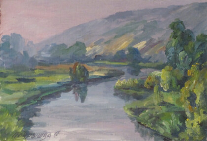 гора на реке айдар