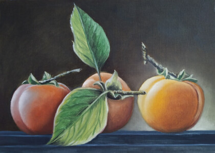 Натюрморт с хурмой.