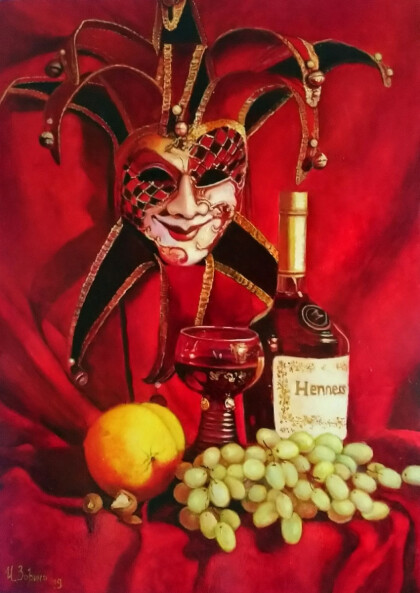 Хеннесси. Картина маслом.