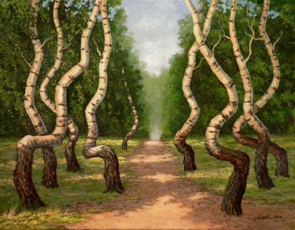 Танцующие березы. Боровое