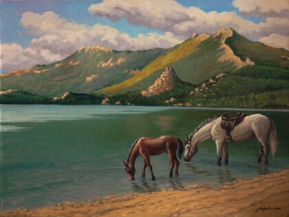 Облачный день. Боровое