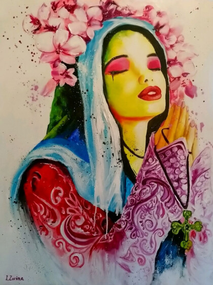 Портрет в стиле поп-арт