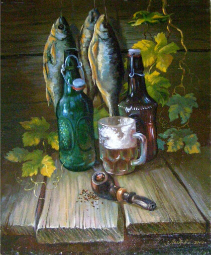 Натюрморт рыбака