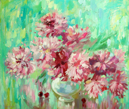 Букет пионов