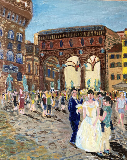 Флоренция . Мечты сбываются .