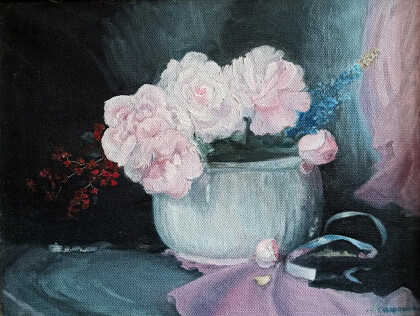 Натюрморт с розами