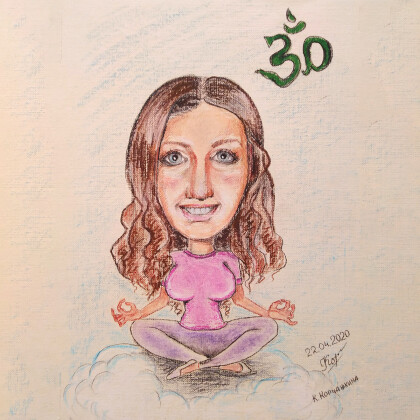 Шарж для девушки