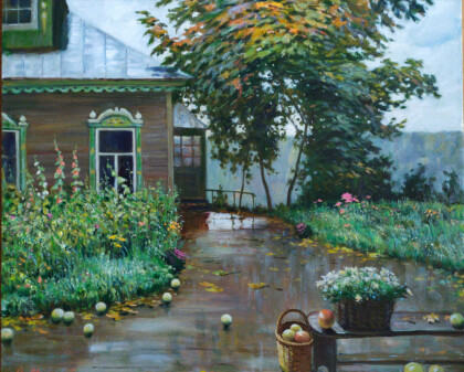 Осенние цветы. Плёс