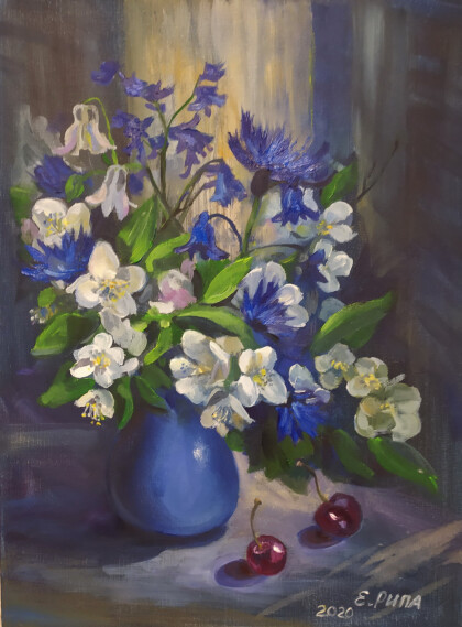 Букет с жасмином