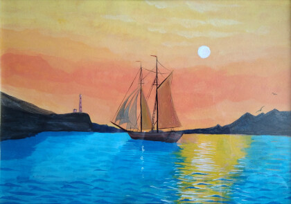 Апельсиновый закат