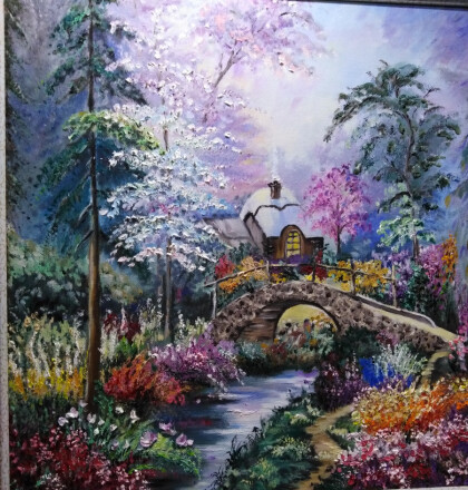 лесной домик