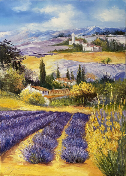 Лавандовое поле