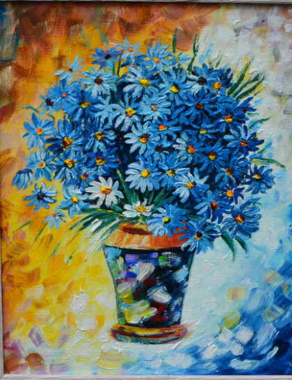 букет ромашек