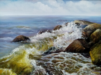 Морской прибой