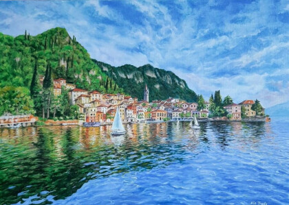 Италия, Варенна на рассвете