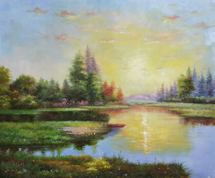 В лучах солнца