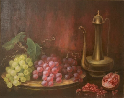 Натюрморт с восточным кувшином