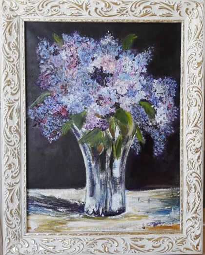 Сирень вечером