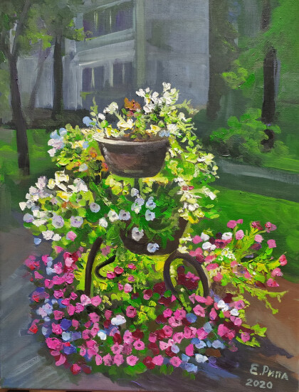 Городские цветы