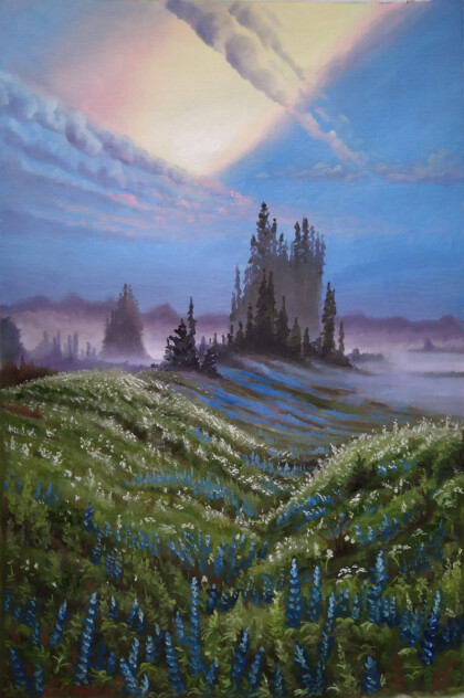 Сиреневый туман.