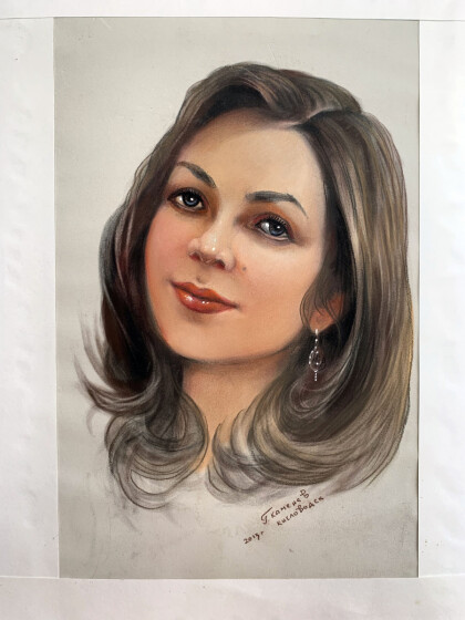 Портрет голова и шея