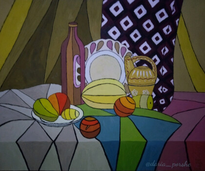 Декоративный натюрморт с дыней