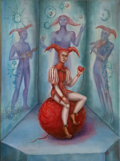 Я сплету тебе любовь из шерстяной пряжи