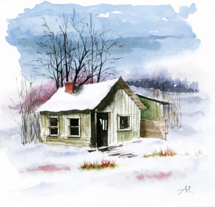 Заброшенная избушка