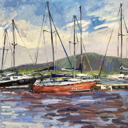 В яхт клубе