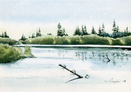 Лето в Якутии.