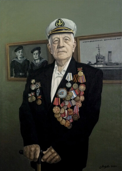 Ветеран ВОВ  Е. И. БУДЫЛЬСКИЙ