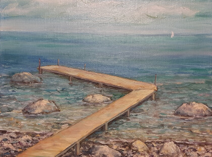 Полдень на море