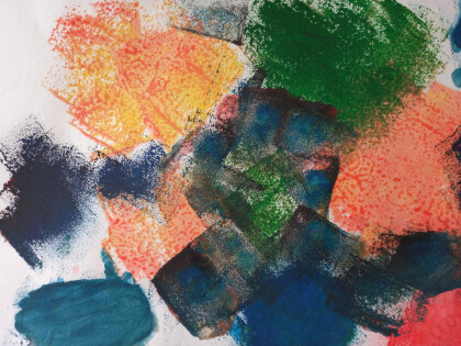 Эскиз гуашью