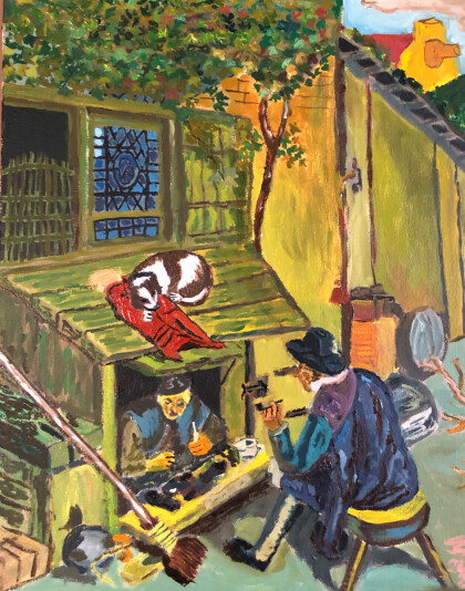 Сапожник . Вариация на тему Остаде .